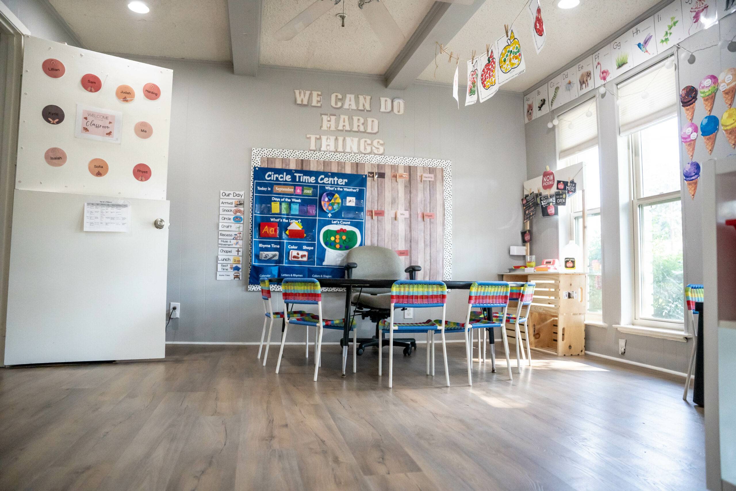 NewStart Frisco Preschool classroom
