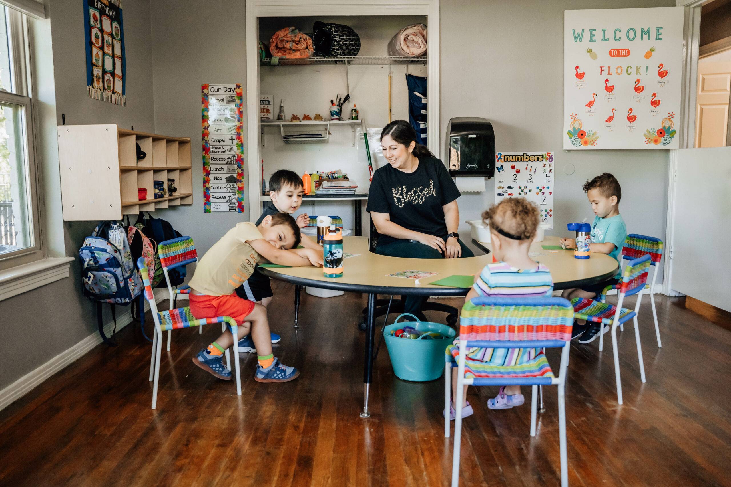 Children at NewStart Frisco Preschool